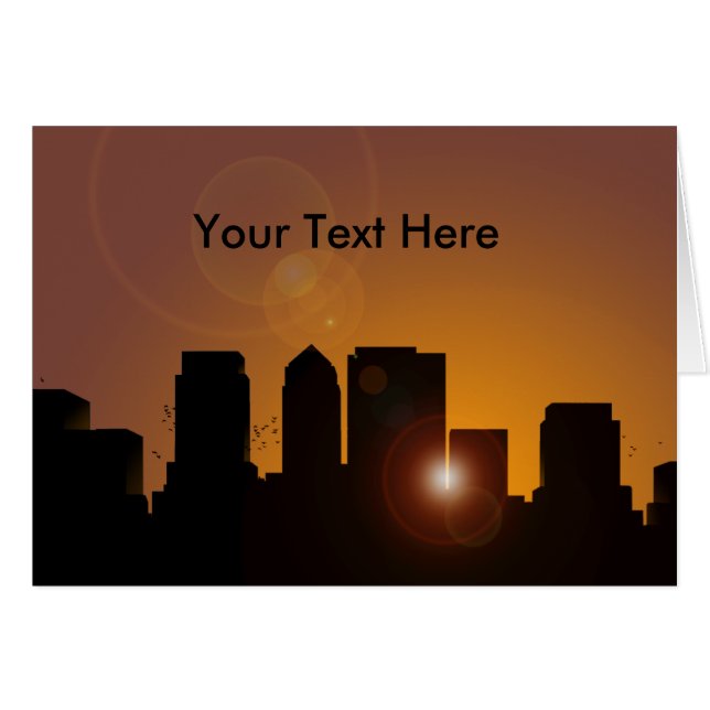 El paisaje urbano al amanecer (Anverso (Horizontal))