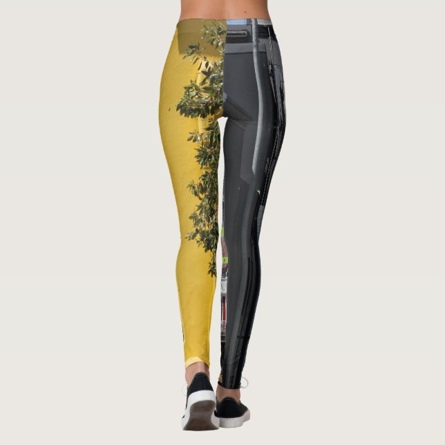 El paisaje urbano de Ciudad del Cabo Funky Legging (Reverso)