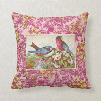El pájaro acopla las almohadas
