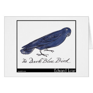 El pájaro azul marino de Edward Lear