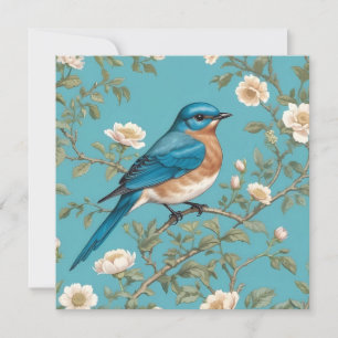 El pájaro azul William Morris inspiró a Turquois