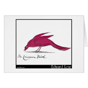 El pájaro carmesí de Edward Lear