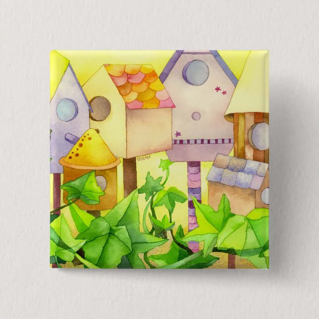 El pájaro contiene el botón (Anverso)