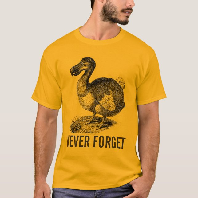 El pájaro del Dodo nunca olvida la camisa (Anverso)