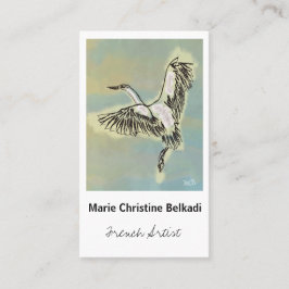 El pájaro le agradece observar - la tarjeta de