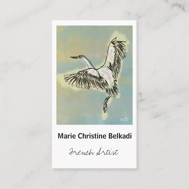 El pájaro le agradece observar - la tarjeta de (Anverso)