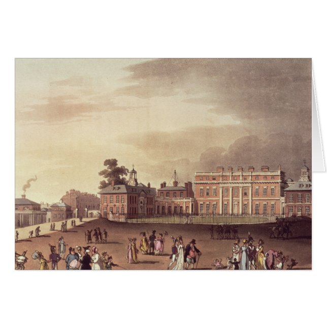 El palacio de la reina, el parque de San Jaime (Anverso (Horizontal))