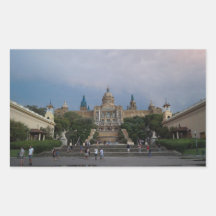 El Palau Nacional, Pegatina de Barcelona