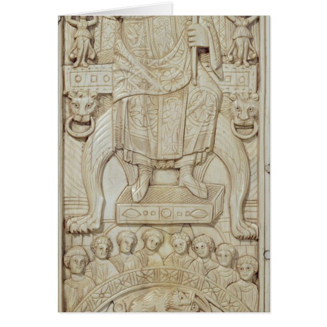 El panel de la díptica del cónsul Areobindus (Frente)