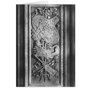 El panel de la puerta, estilo de Enrique II,