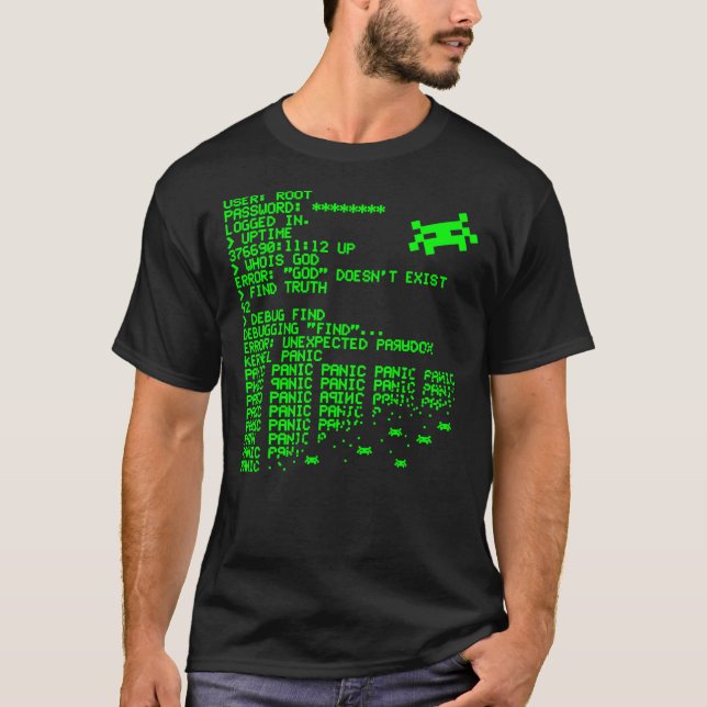 ¡El pánico del núcleo! - camiseta verde esencial (Anverso)