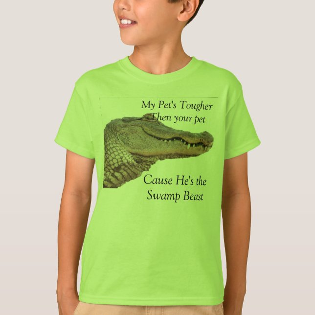 El pantano Beasty embroma la camisa (Anverso)