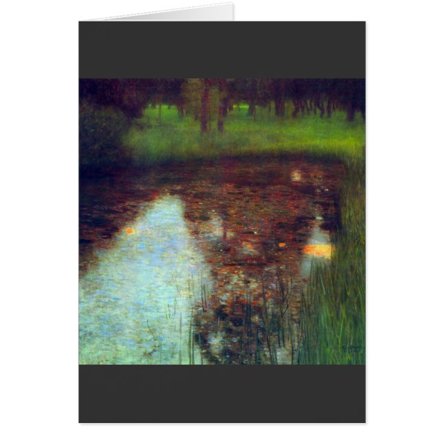 El pantano de Gustav Klimt (Frente)