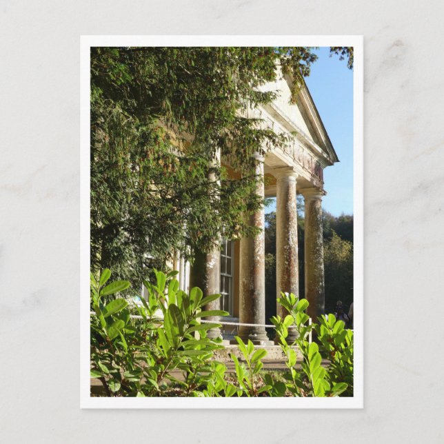 El Panteón en la postal Stourhead (Anverso)