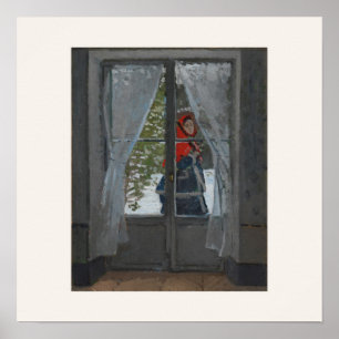 El pañuelo rojo de Monet - Arte impresionista