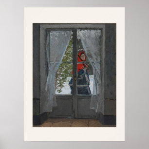 El pañuelo rojo de Monet - Arte Impresionista