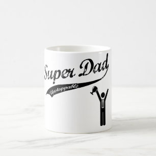 ¡El papá estupendo es IMPARABLE! taza de café