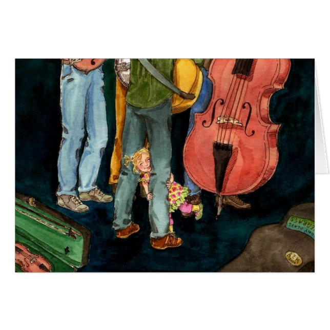 El papá juega Bluegrass (Anverso (Horizontal))