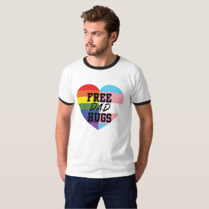 El papá libre abraza la camisa del Dos-Tono