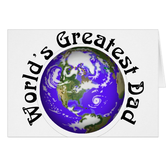 ¡El papá más grande de los mundos! (Anverso (Horizontal))