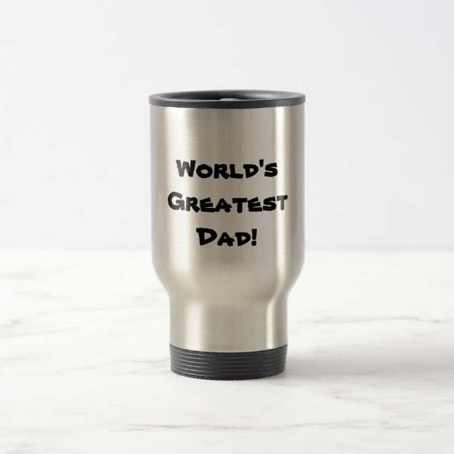 ¡El papá más grande del mundo! Taza de café del (Centro)