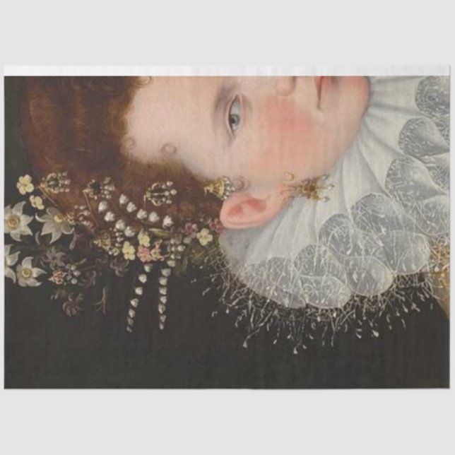 El papel de desconchado de la reina (Anverso)