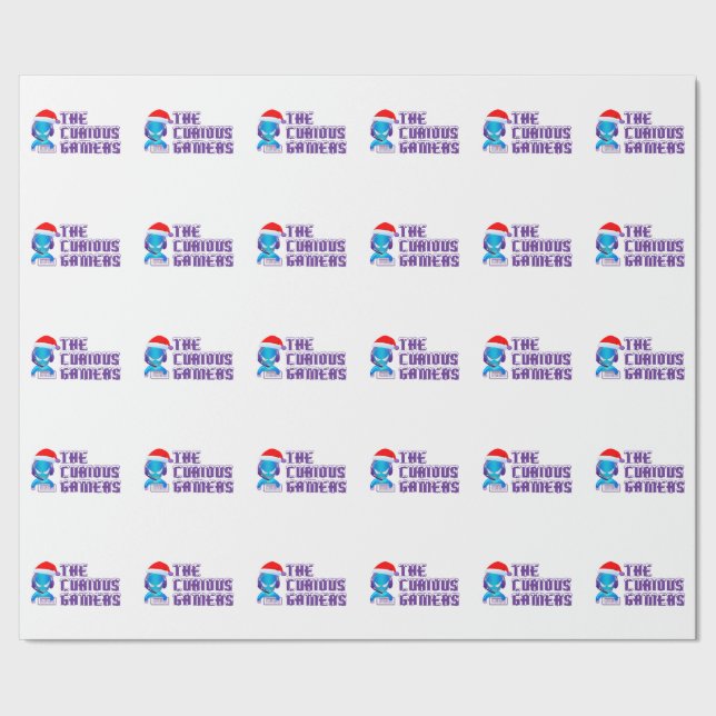 El papel de embalaje curioso de los videojugadores (Costura)