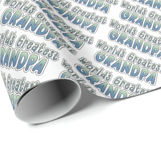 El papel de embalaje más grande del abuelo del (Esquina del rollo)