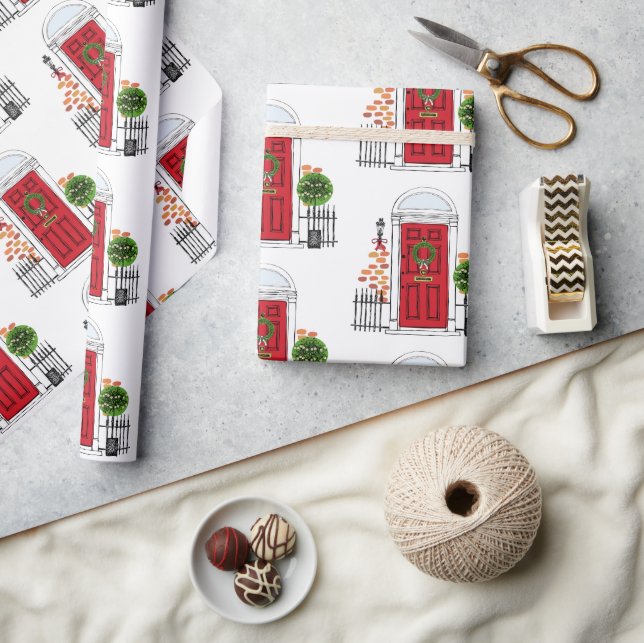 El papel de envolvimiento de la puerta de los Navi (Artesanía)