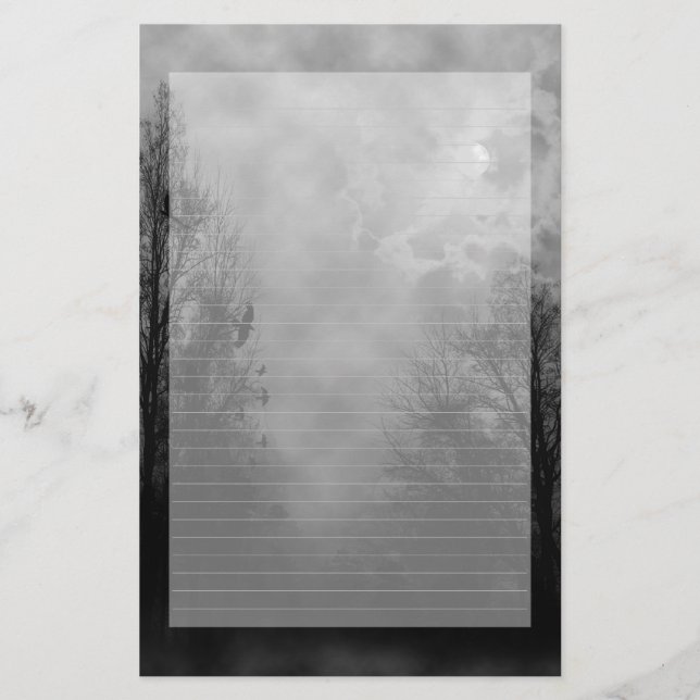 El papel de la nota del cielo enrollado (Anverso)