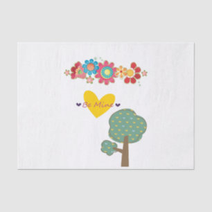 El papel de tejidos el día de San Valentín sea mío