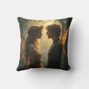 El par de almohadas de hadas de amor