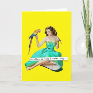 El paraíso es sólo una tarjeta de cumpleaños para 