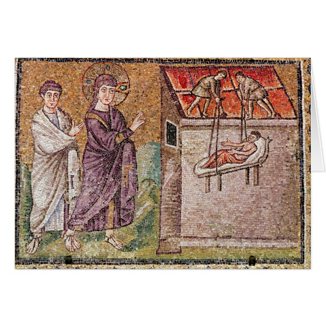 El paralítico de Capharnaum (Anverso (Horizontal))