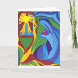 Él parece tarjeta de Navidad tan pequeña