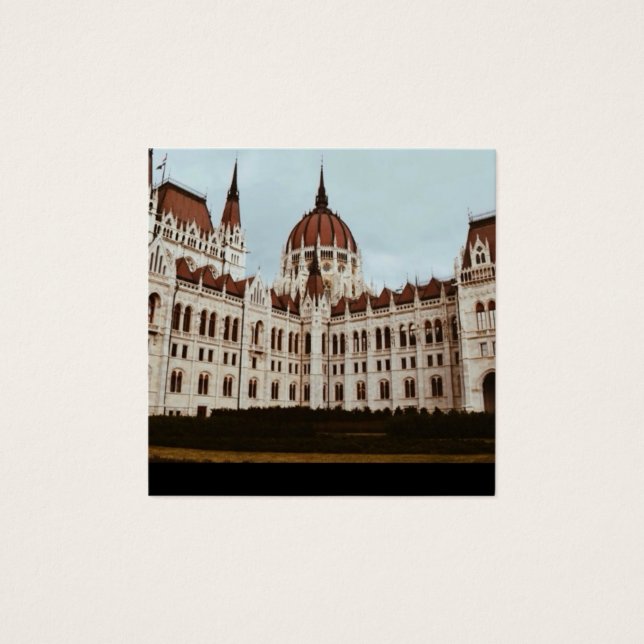 El Parlamento húngaro, Budapest, Hungría (Anverso)