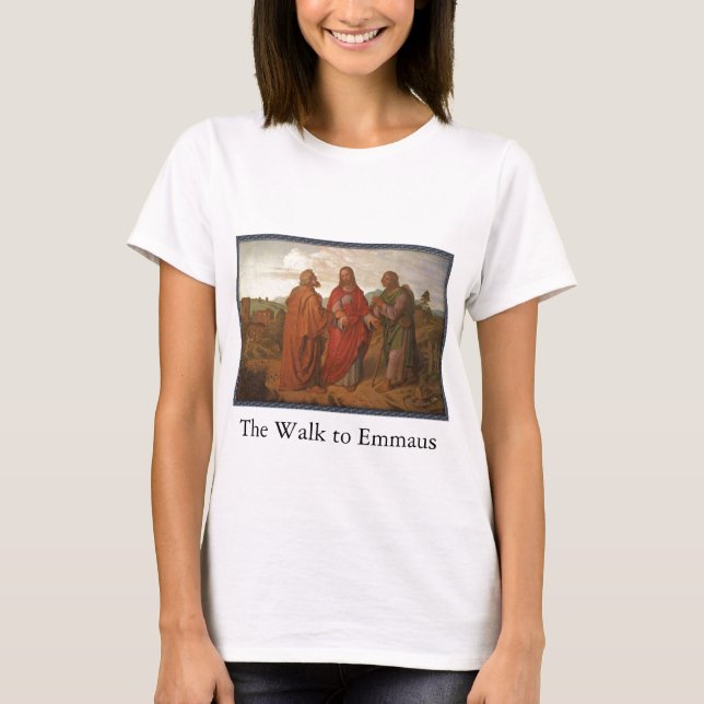 El paseo a la camisa de la mujer de Emmaus (Anverso)