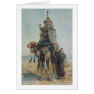 El paseo del desierto, 1839 (w/c en el papel)