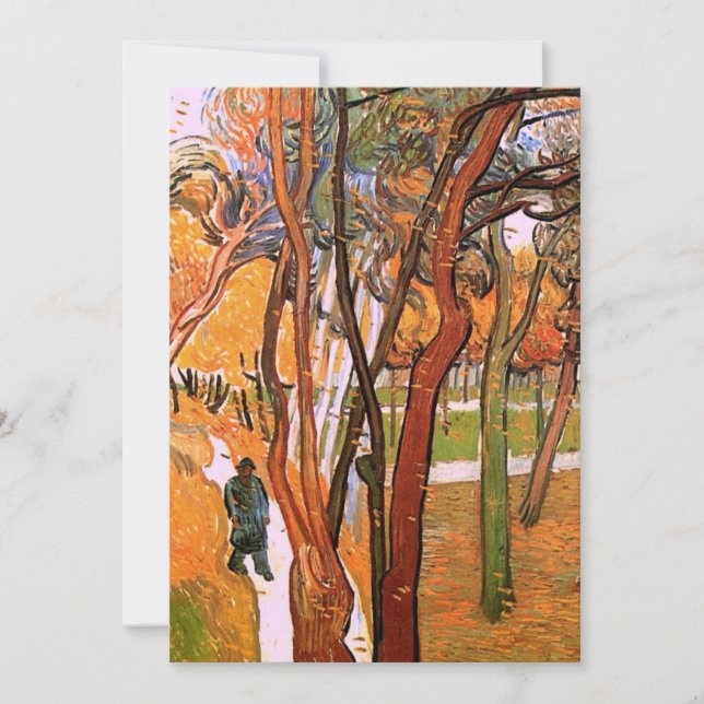 El paseo: Hojas caídas de Vincent van Gogh (Anverso)
