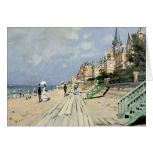 El paseo marítimo de Trouville por Claude Monet