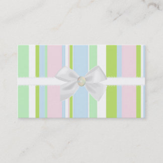 El pastel raya la tarjeta de visita