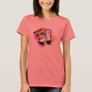 El patín o muere camiseta de los años 80