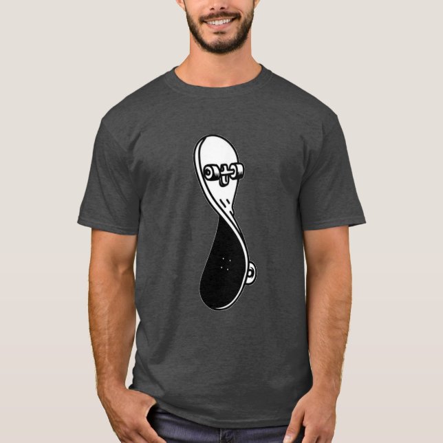 El patinador engaña la camiseta (Anverso)