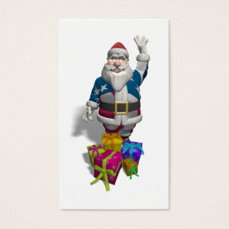 El patriótico Santa Claus