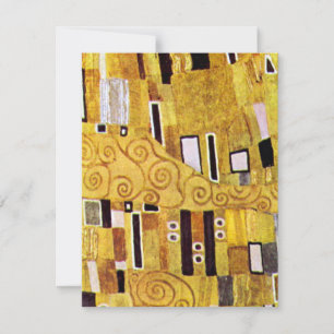 El patrón El beso de Gustav Klimt, Art Nouveau