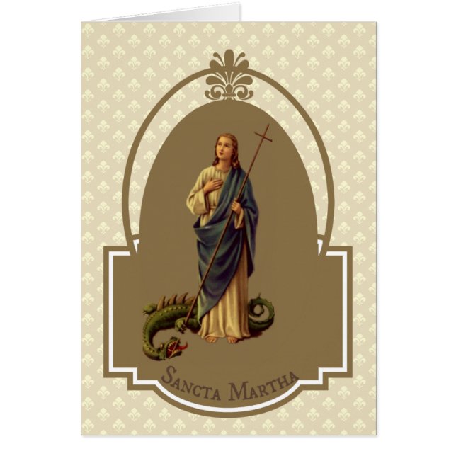 El patrono religioso de San Marta de los cocineros (Frente)
