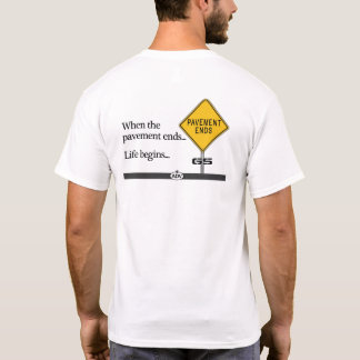 El pavimento termina la camiseta III