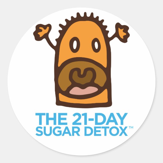 El Pegatina de 21 días de la película "La parodia  (Anverso)