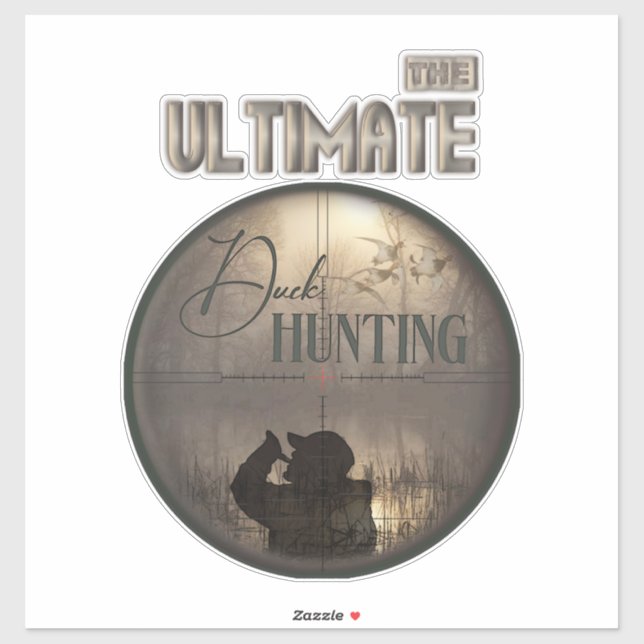 El pegatina de caza de pato más importante (Hoja)