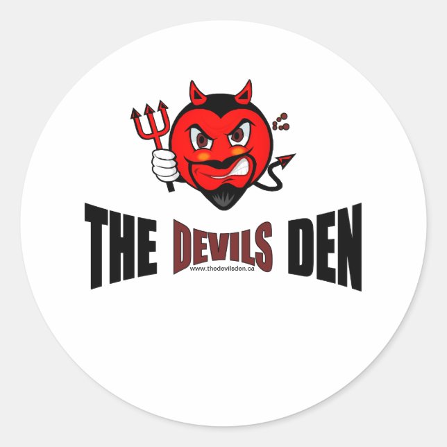 El Pegatina de Devils Den (Anverso)